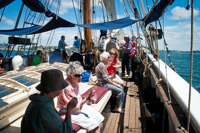 Sydney Harbour Tall Ship Lunch Cruise - The lunch: three courses, buffet-style choices, and menu flexibility