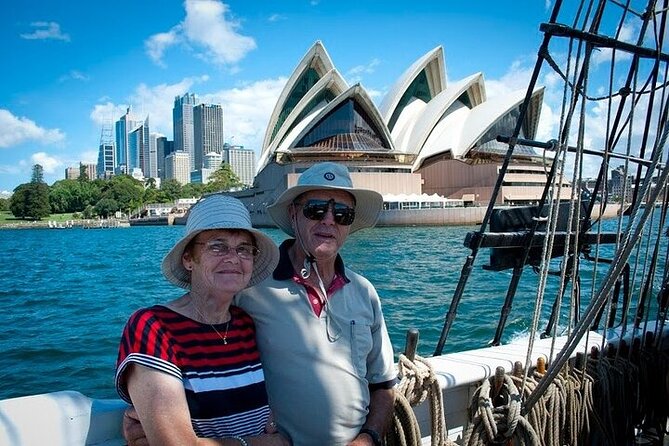 Sydney Harbour Tall Ship Lunch Cruise - Hands-on sailing: help set the sails, or take the wheel