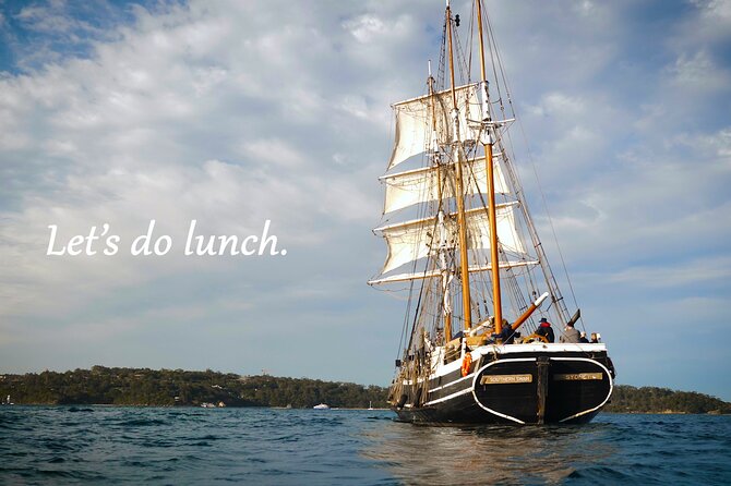 Sydney Harbour: Tall Ship Lunch Cruise - The 2-hour loop: Opera House to Fort Denison and beyond