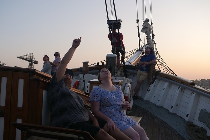 Sydney Harbour Tall Ship Wine & Canapes Evening Cruise - Captain Ruth, crew stories, and the feel onboard a tall ship
