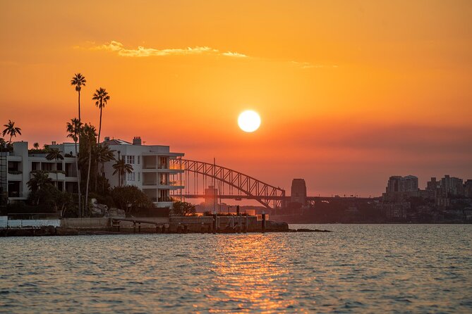 Sydney Harbour Twilight Cruise - Champagne on board, and how it changes the feel