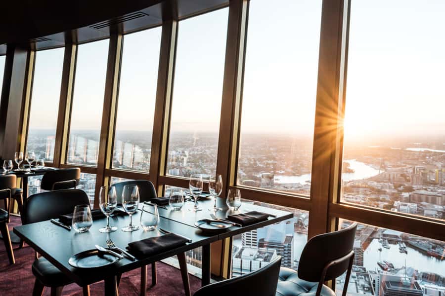 Sydney: Infinity by Mark Best Sydney Tower Dining Experience - From Westfield to Level 81: Getting There Without Stress