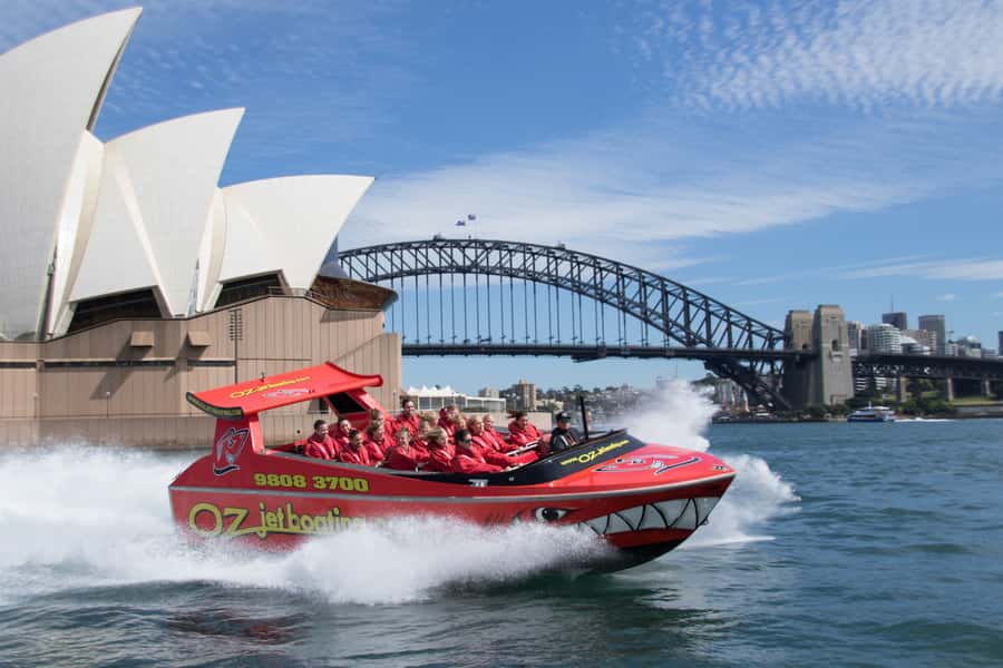 Sydney: Jet Boat Adventure Ride from Circular Quay - The ride itself: sea spray, 700 horsepower, and big maneuvers