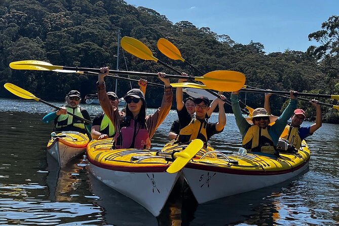 Sydney Kayak Seal Encounter Adventure with Gourmet Food - The Gourmet Lunch on Pittwater: Beach Setting Beats a Food Court