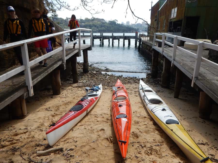 Sydney: Kayak to Goat Island At The Heart of Sydney Harbour - Sydney Harbour from the water, not the sidewalk