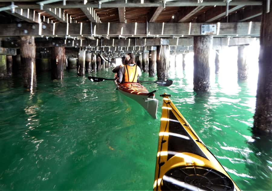 Sydney: Kayak to Goat Island At The Heart of Sydney Harbour - Goat Island landing (Memel) that most people cannot do