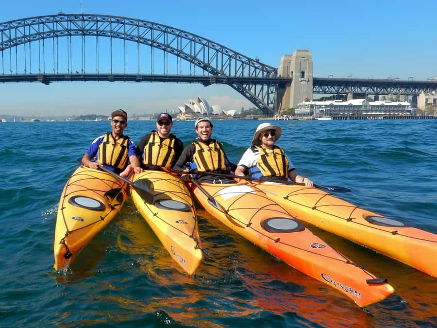 Sydney: Kayak to Goat Island At The Heart of Sydney Harbour - The return route via Darling Harbour and why it feels different