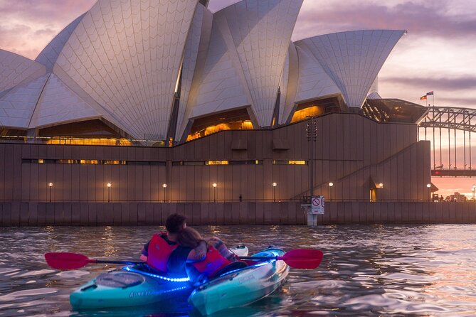 Sydney LED Lit Kayak Tour of the Opera House and Bridge - Gear included, and why stable kayaks matter more than you think