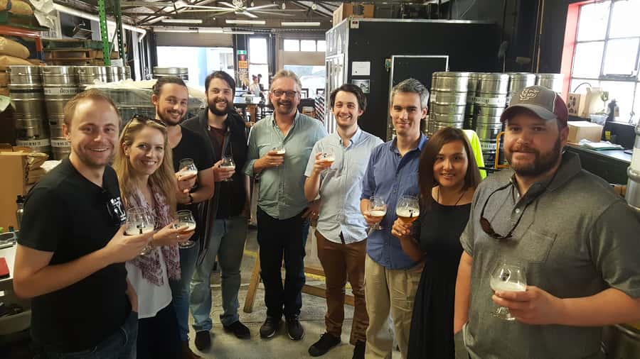 Sydney: Marrickville Breweries Walking Tour - Stockade Brew Co Barrel Room: reclaimed oak, bourbon barrels, and an analysis room