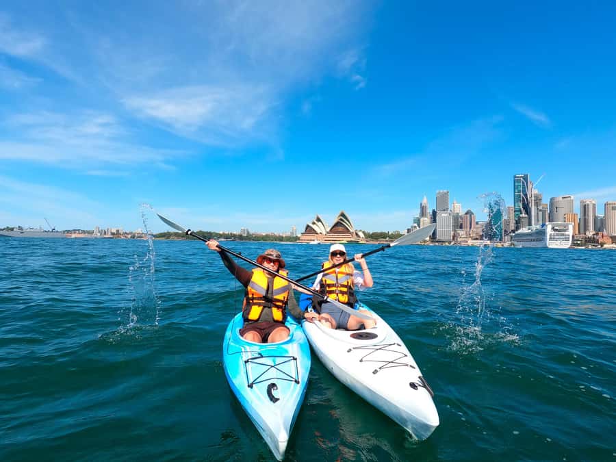 Sydney: Opera & Harbour Bridge Small-Group Kayak Tour - Getting your kayak sorted and learning basics, even if you’re brand new