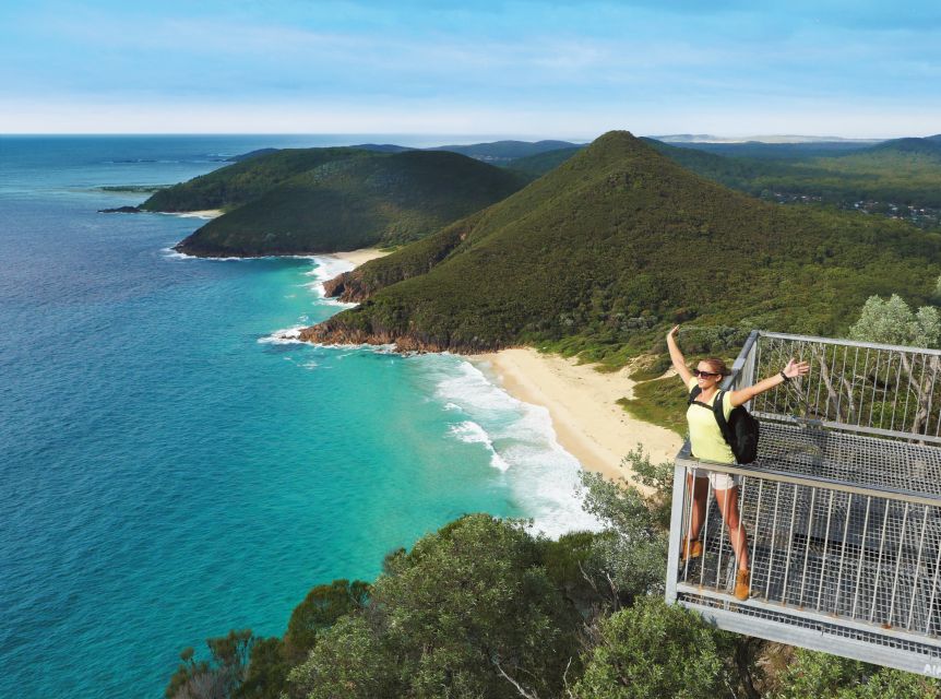 Sydney: Port Stephens Dolphin Watching & Sand Dunes Day Tour - Stockton Beach sand dunes: 4WD riding and sandboarding practice