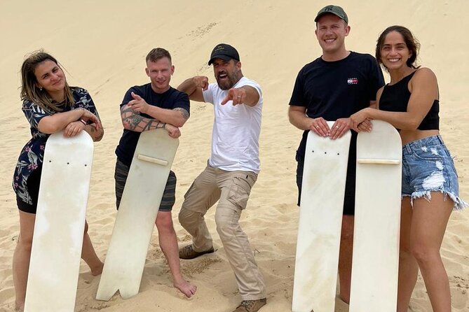 Sydney: Port Stephens Sandboarding, Dunes & Dolphin Cruise option - Port Stephens Marine Park dolphin cruise: the calmer, scenic half