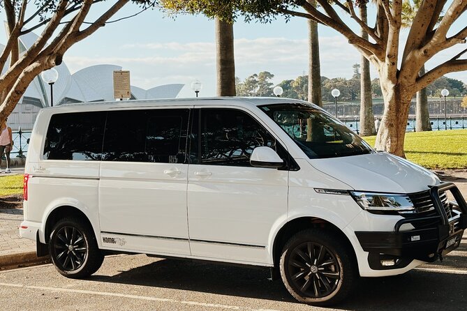 Sydney Private Full-Day Tour: Opera House, Bondi Beach & Secrets - Getting around in luxury, with pickup and bottled water