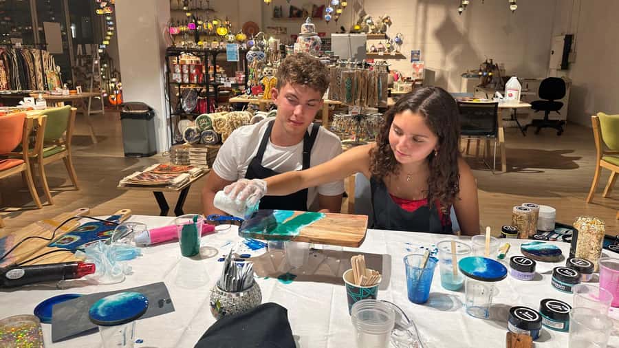 Sydney: Resin Art Classes - Cheeseboards & Coasters - Resin Art in Sydney: A One-Hour Creative Reset