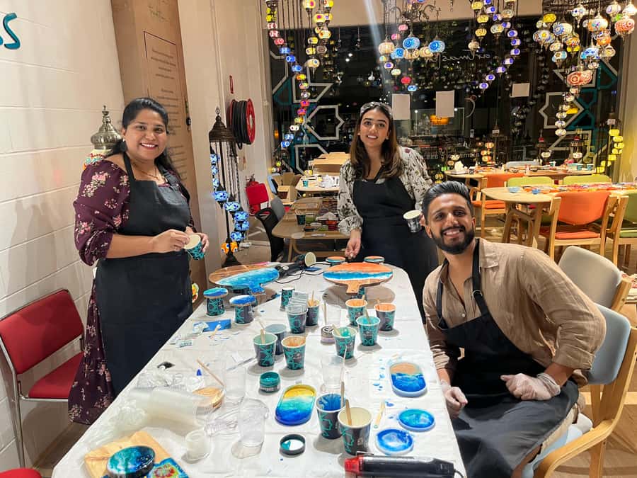 Sydney: Resin Art Classes - Cheeseboards & Coasters - Materials Included: The Value Is in What You Do Not Have to Buy
