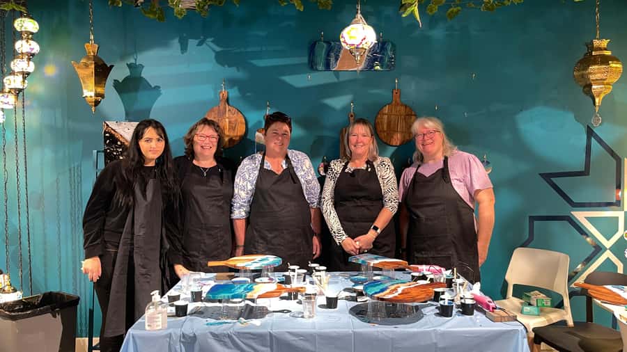 Sydney: Resin Art Classes - Cheeseboards & Coasters - Who This Class Suits Best (and Who Might Pass)