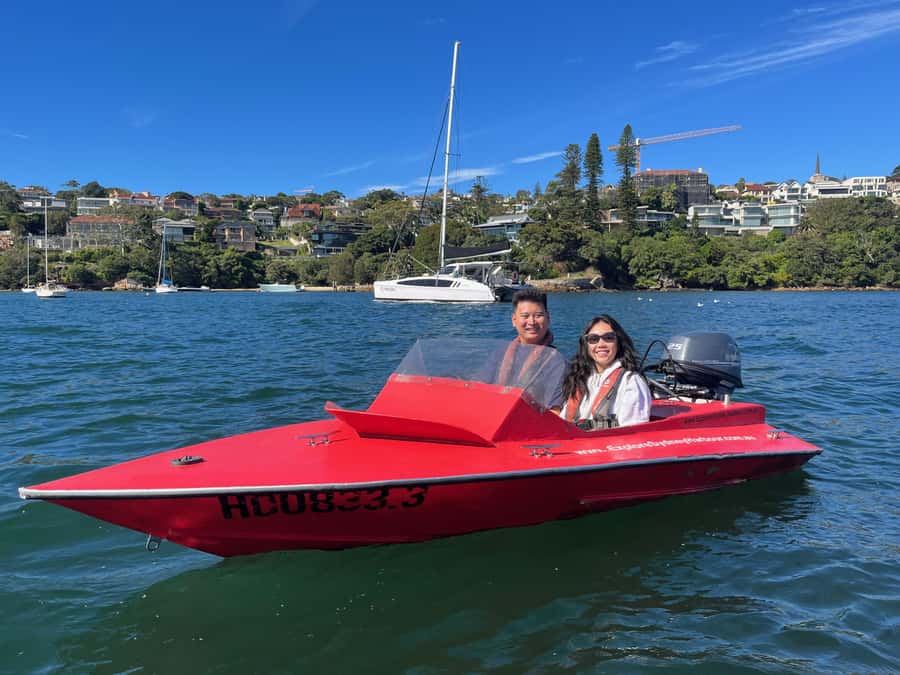 Sydney: Self-drive Boating Adventure - Downtown skyline passes: how the reflections make the trip feel faster