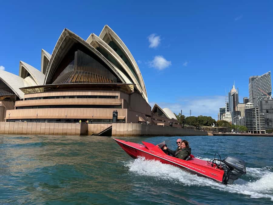 Sydney: Self-drive Boating Adventure - First big moment: the Sydney Harbour Bridge from your side of the water