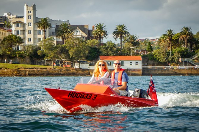 Sydney Speed Boat Adventure Harbour Tour - Garden Island and the Navy base area: close-up water views