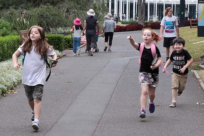 Sydney - The Mad Botanist Scavenger Hunt For Kids & Families. - Finding the start and how the route makes sense