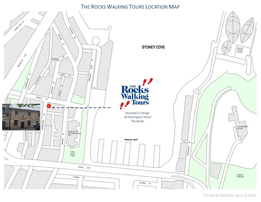 Sydney: The Rocks 90-Minute History Walking Tour - Meeting at Reynolds Cottage: Your starting point in The Rocks
