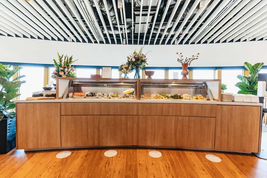 Sydney: Unlimited Skyfeast at Sydney Tower - The Skyfeast buffet: how to eat smart and not waste your appetite