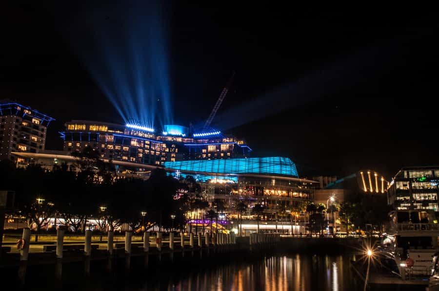 Sydney: Vivid Festival of Light Harbor Cruise with Dinner - Indoor or Outdoor Seating: My Photo Strategy for Vivid