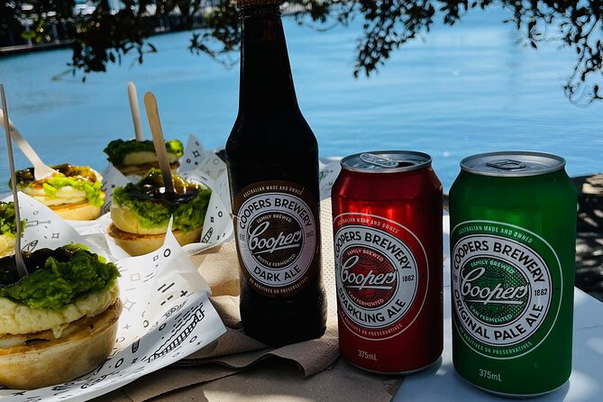 Taste of Sydney Tour (mini coach) - Woolloomooloo: Tiger Pie and Coopers craft beer pairing