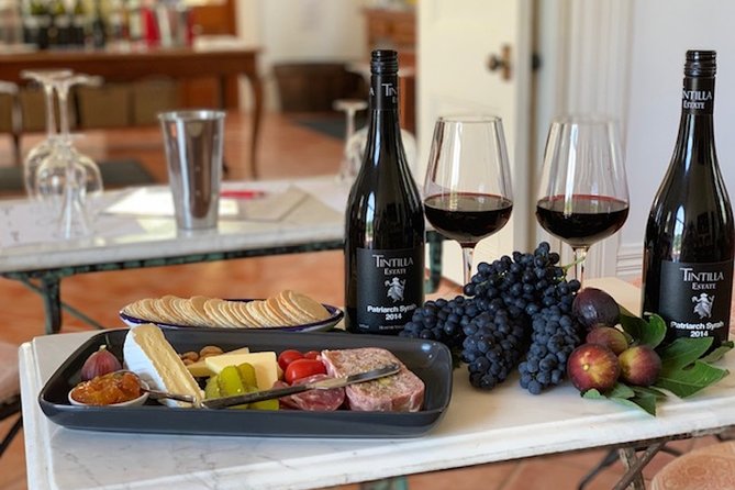 Tintilla Estate: Wine Tasting with a Meat and Cheese Platter - The meat, cheese, and sourdough platter: where the value shows up