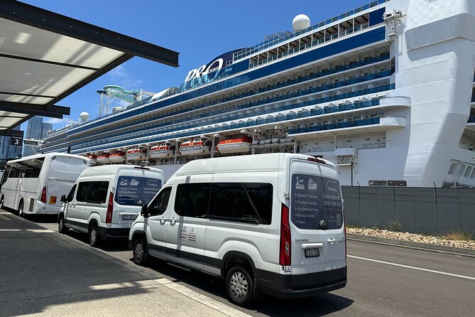 Transfer from White Bay Cruise Terminal to Sydney Airport - Sydney Airport Drop-off at International Terminal 1