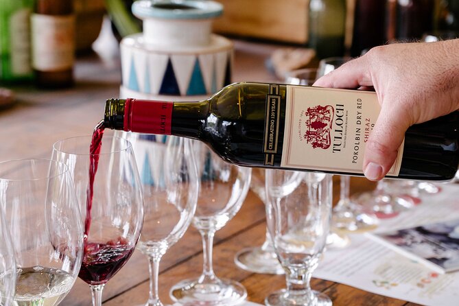 Tulloch Wines- Tasting of 6 Pokolbin Dry Red Shiraz Vintages with Charcuterie - Key highlights worth circling
