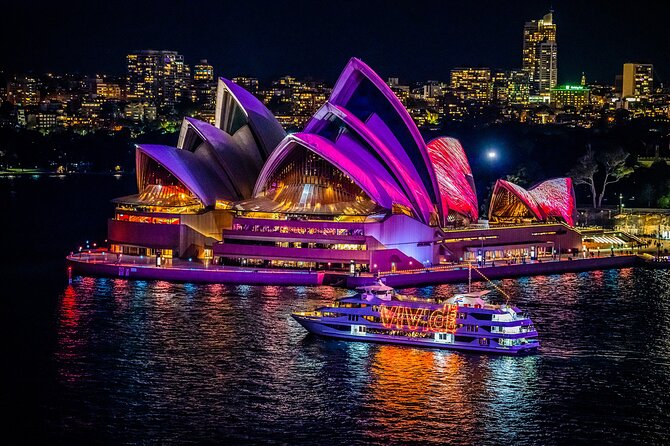 Vivid Sydney Lights and Fireworks Sightseeing Cruise - Key Highlights at a Glance
