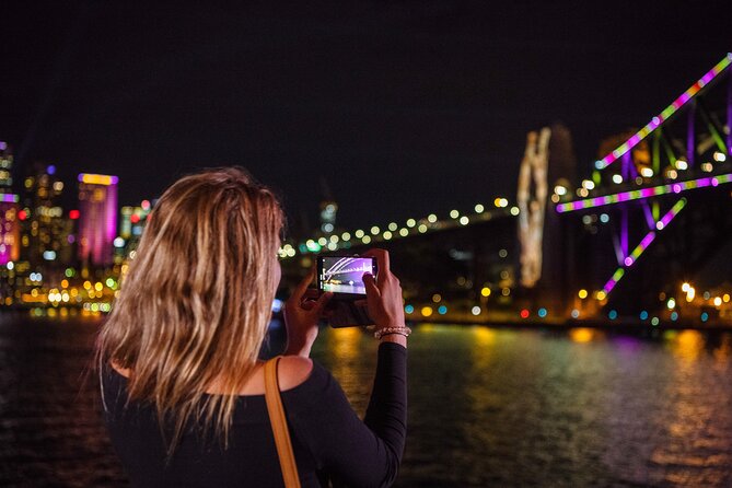 Vivid Sydney Lights and Fireworks Sightseeing Cruise - A Vivid Sydney Cruise That Puts You Where the Color Actually Lands