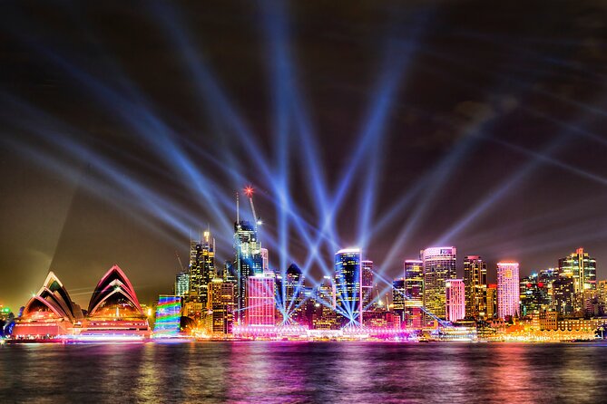 Vivid Sydney Lights and Fireworks Sightseeing Cruise - Value for $33.06: When a Short Cruise Beats Chasing Spots